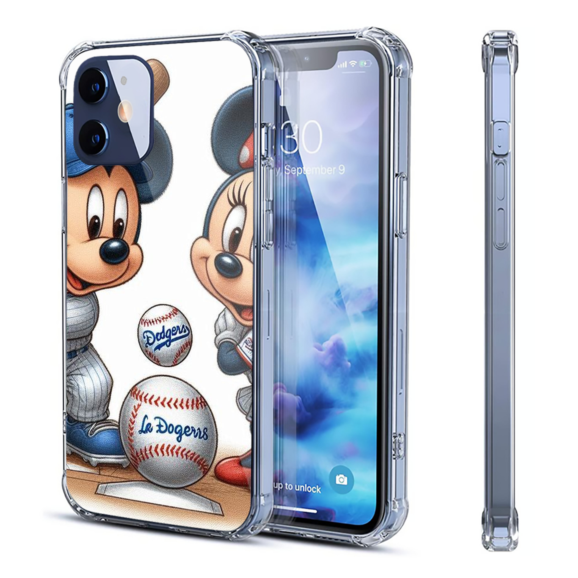  Clear IPhone 12 Case – Soft TPU With UV Print – Enhanced Drop Protection, Precise Fit, Anti-Fingerprint, Customizable Design, Scratch-Resistant, Yellow-Resistant